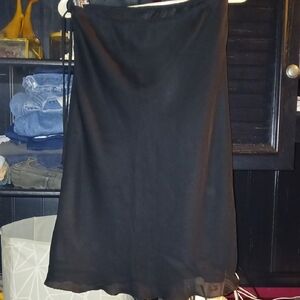 Chic Black Midi Skirt for Women